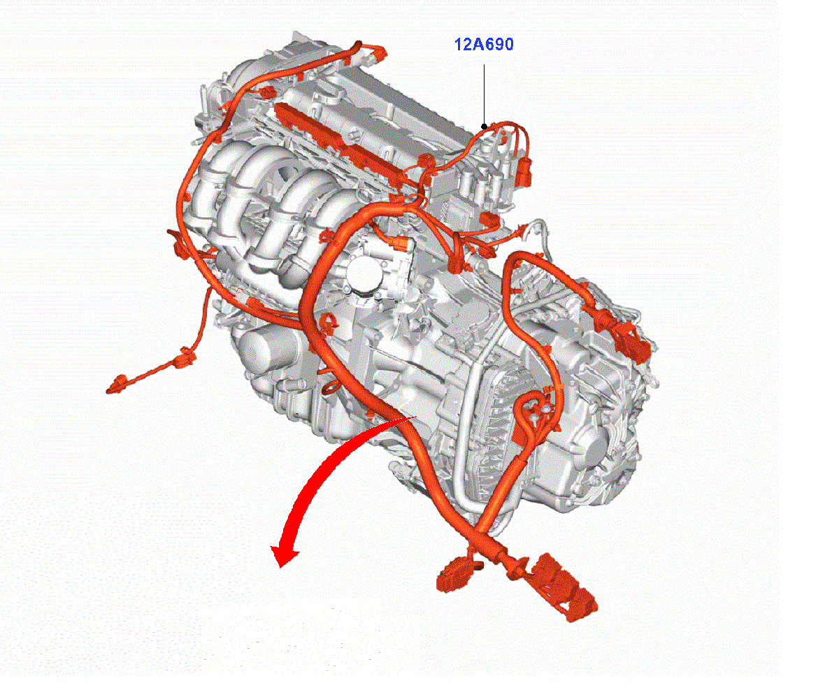 CONNECTING WIRE HARNESS FOR ENGINE POWER EATS